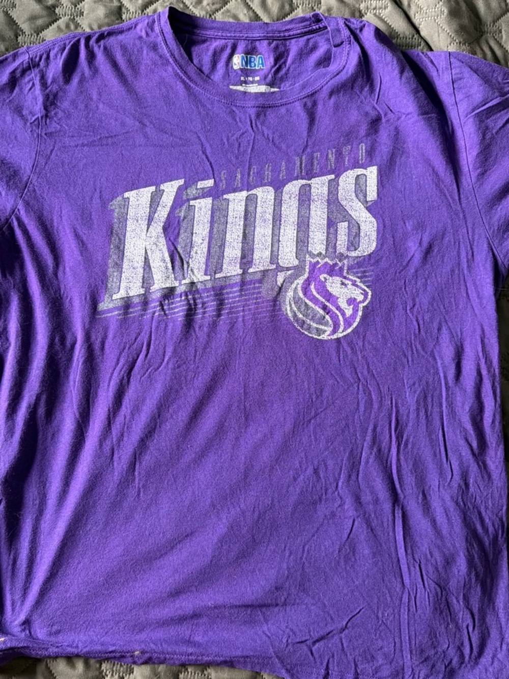 NBA Sacramento Kings Purple Men’s T-Shirt